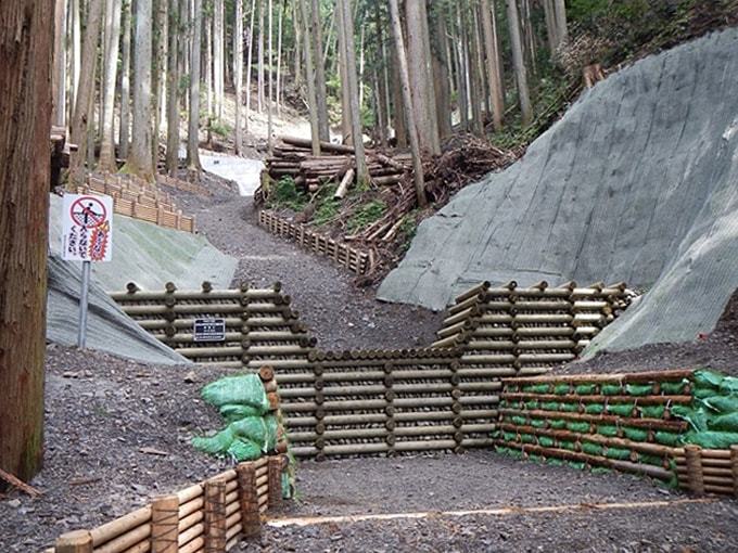 県単治山(豪雨災害)日影沢工事:令和元年:静岡県中部農林事務所