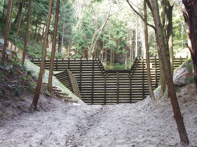 尊延寺地区治山ダム(28・復旧)工事:平成28年:大阪府中部農と緑の総合事務所