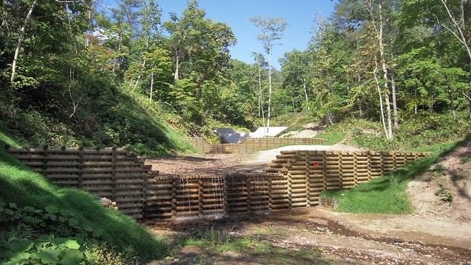 鳥崎地区治山工事 2,3号:令和元年:北海道森林管理局渡島森林管理署