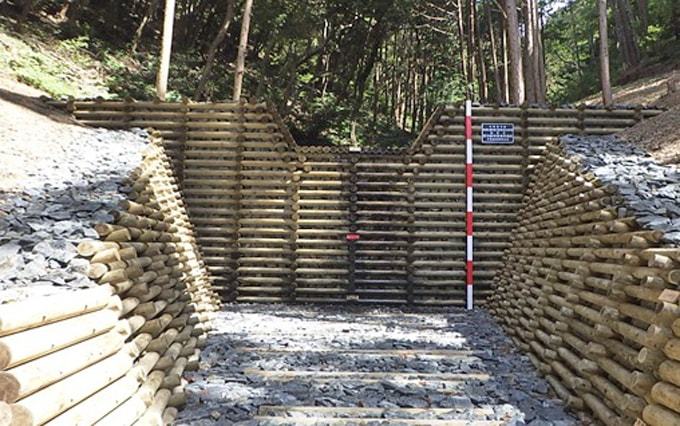 豊橋(梅田川支流2)復旧治山工事:令和元年:中部森林管理局愛知森林管理署