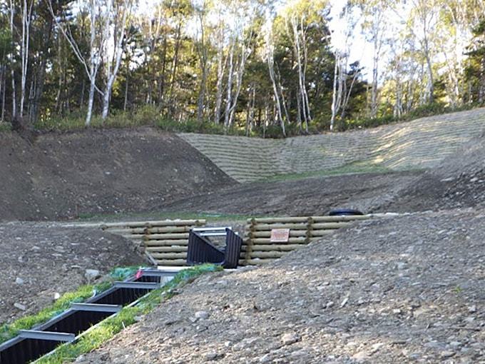 トマムスキー場治山工事8号:平成30年:北海道森林管理局上川南部森林管理署